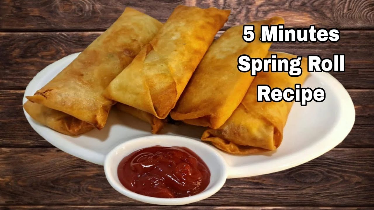 Chicken Spring Rolls Recipe For Iftar| चिकन स्प्रिंग रोल रेसिपी | Veg Spring Roll @shamiraskitchen