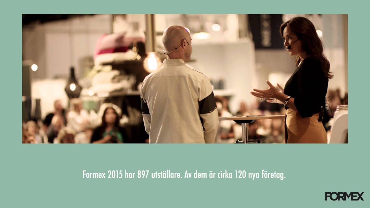 Formex h&ouml;sten 2015 &ndash; morgonmingel!