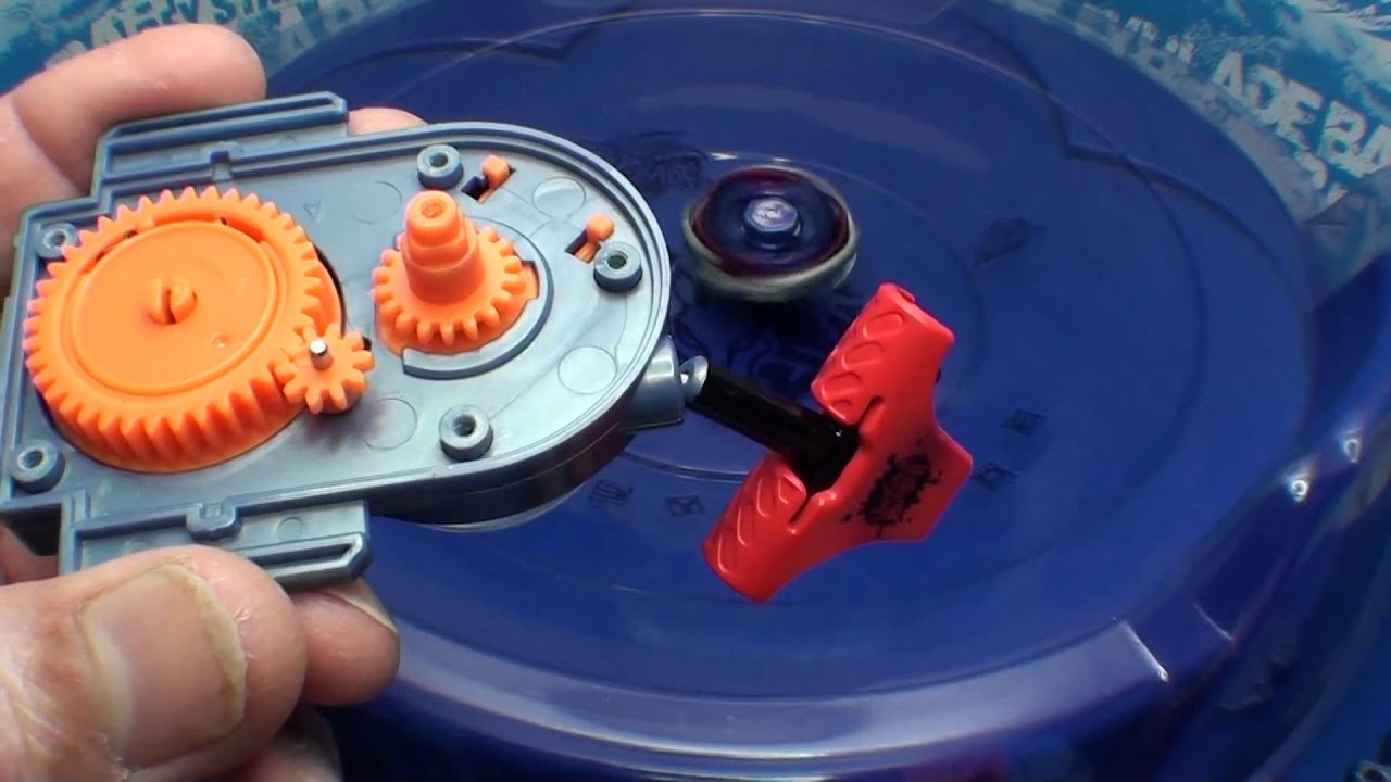 Beyblade How to remove the lock mechanism from the Rev Up Launcher. ベイブレード