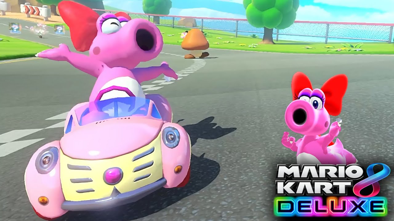 Mario Kart 8 Deluxe Birdo Gameplay Boomerang Cup (DLC Wave 4)
