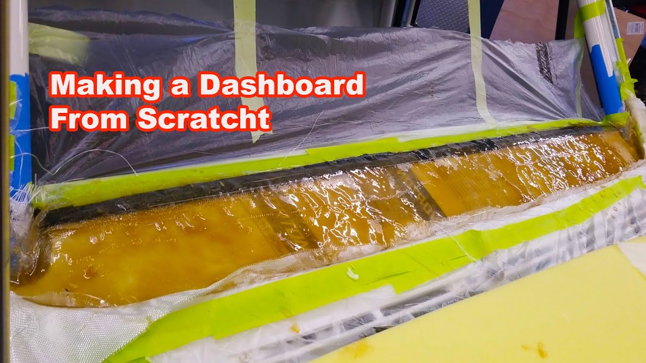 How to make Car DASHBOARD from scratch part 1-2
