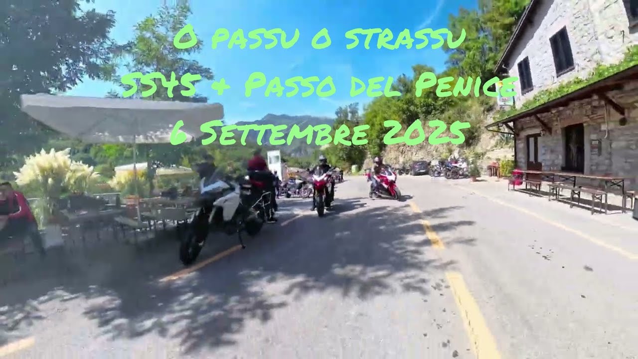 Moto giro SS45 & Passo del Penice - 06/09/2025