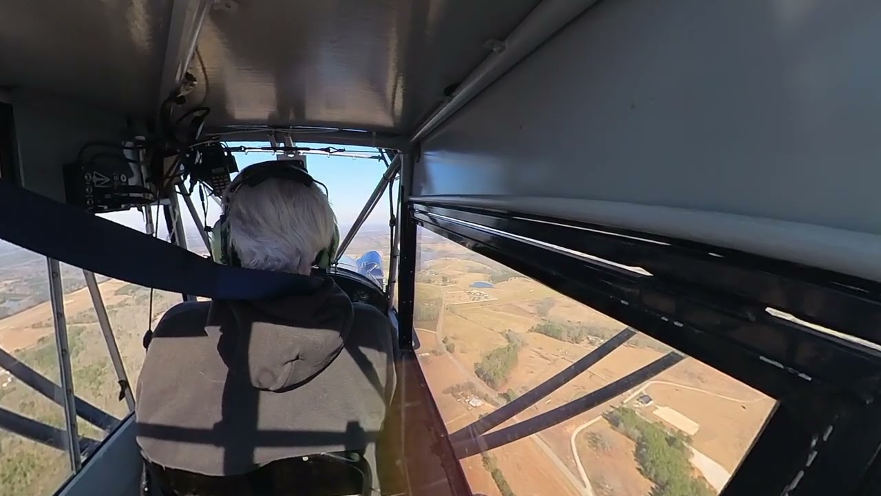 Trip around the pattern Aeronca L 3b