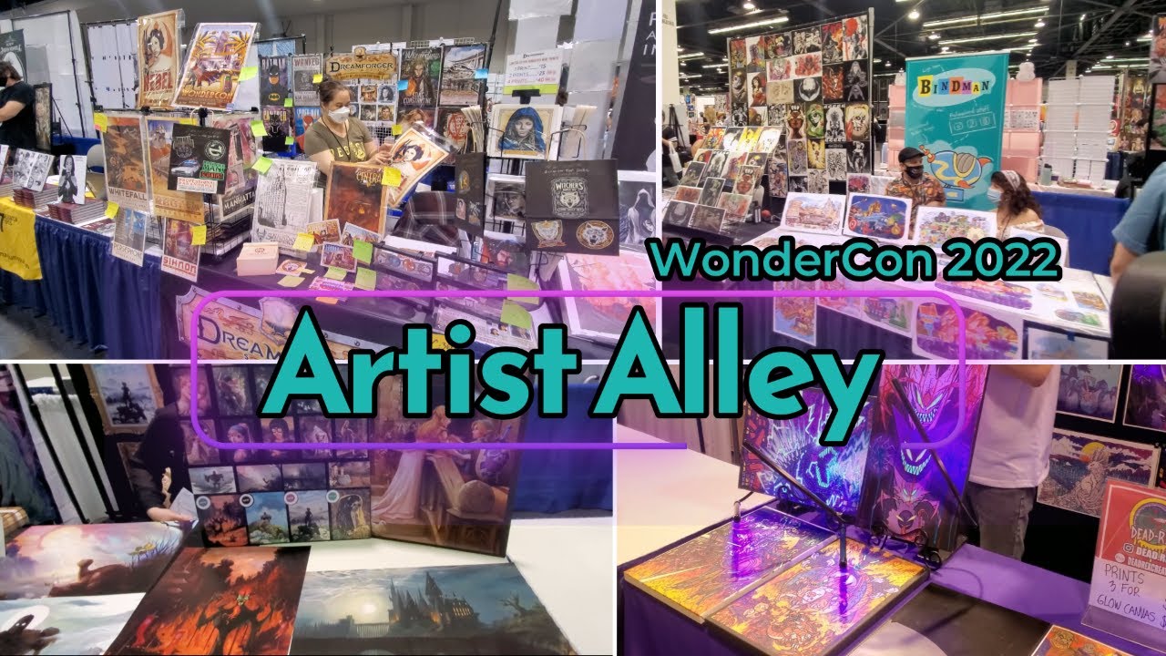 WonderCon 2022 Artist Alley Walkthrough