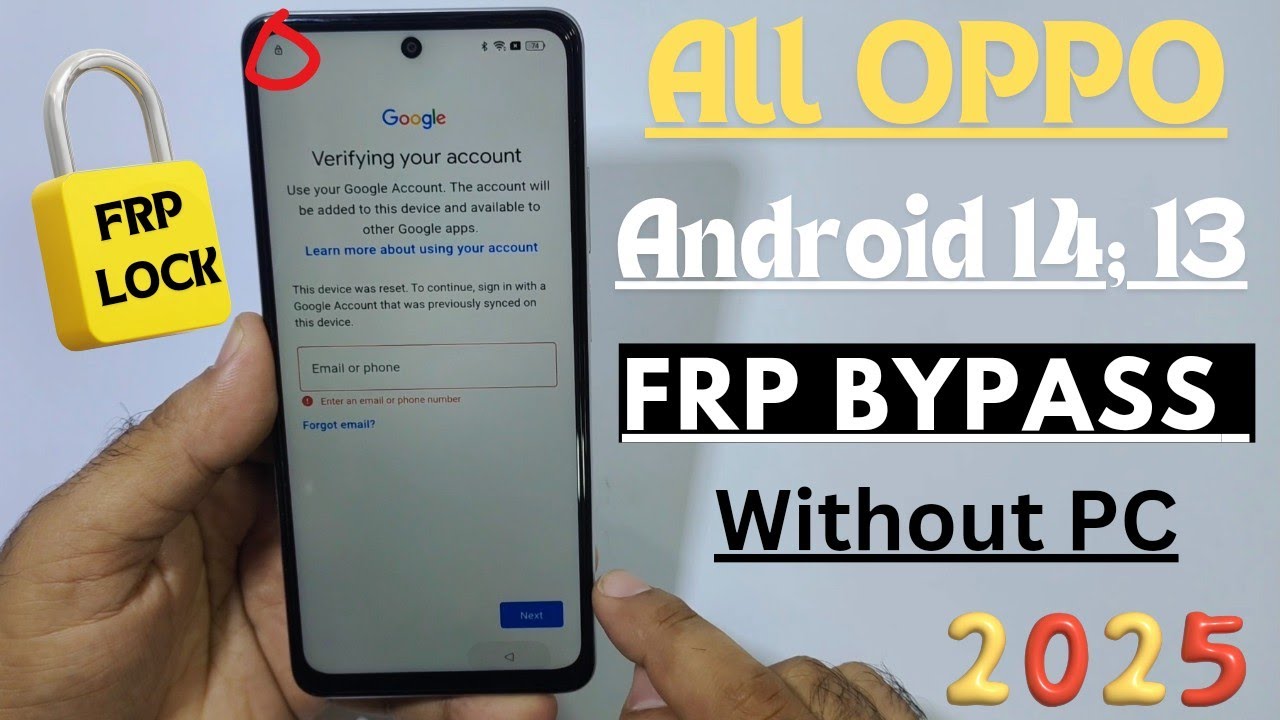 All Oppo Frp Bypass Android 14 Update New Solution 2025 Oppo Google Account Remove Without Computer