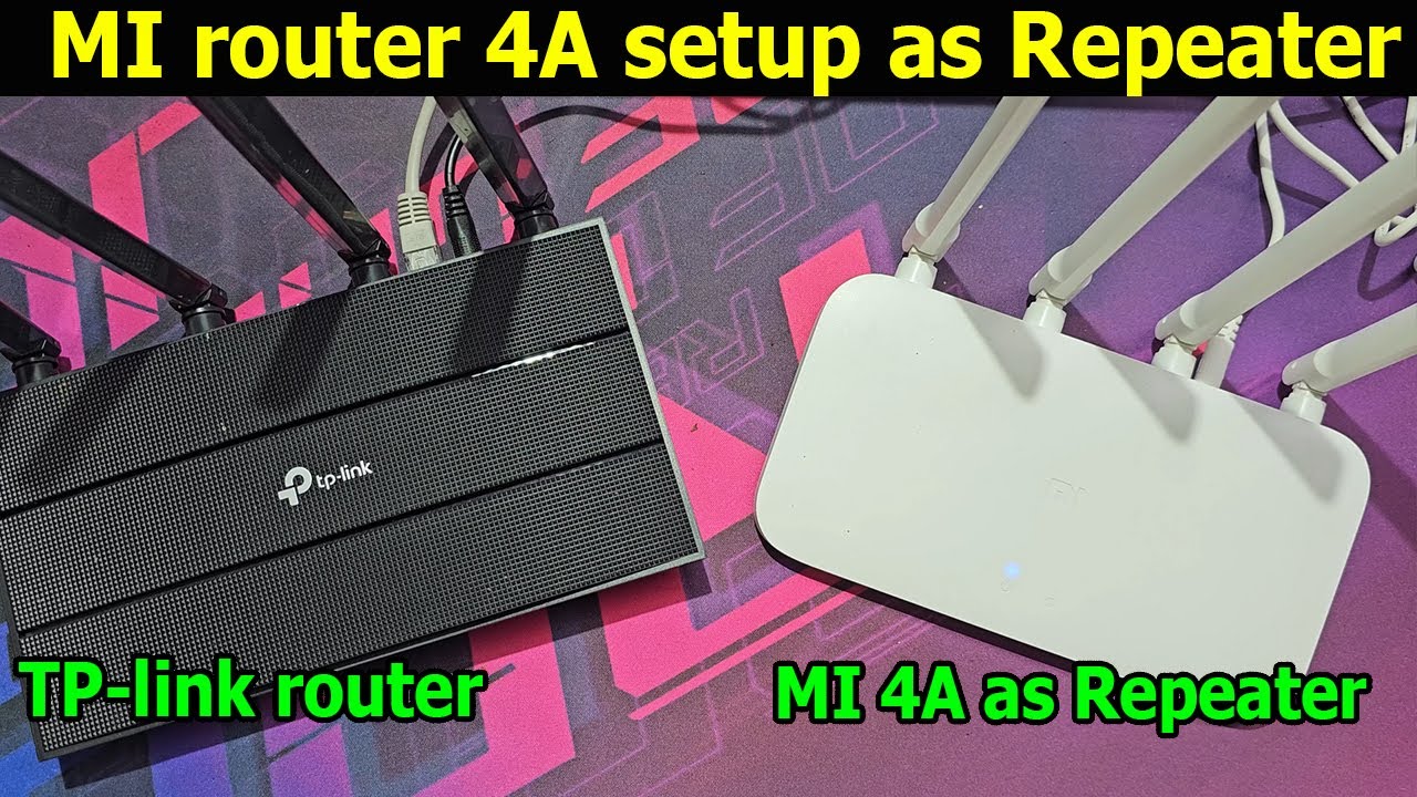 Настройка роутера Mi Router 4a в качестве ретранслятора