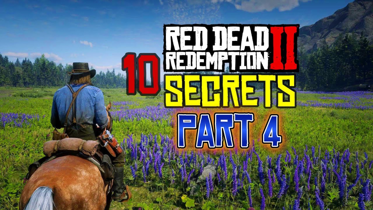 10 SECRETS That Are Very Hard To Find in Red Dead Redemption 2 | Part 4
