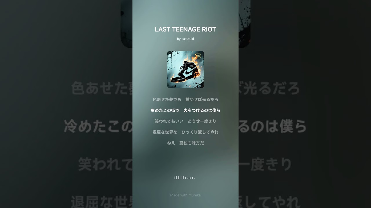 LAST TEENAGE RIOT【フリーBGM】【AI楽曲】
