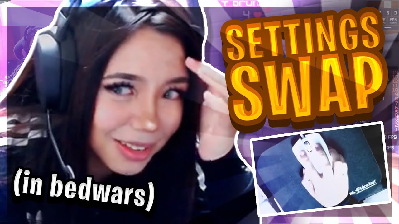 Bedwars CONTROL SWAP Challenge.