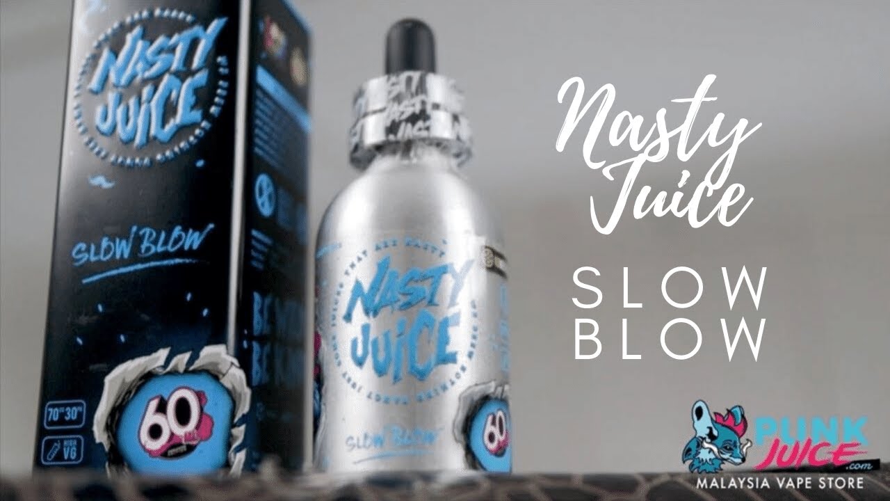 Nasty Juice Slow Blow e juice highlight/review [ An award winning flavor that's a worldwide hit! ]