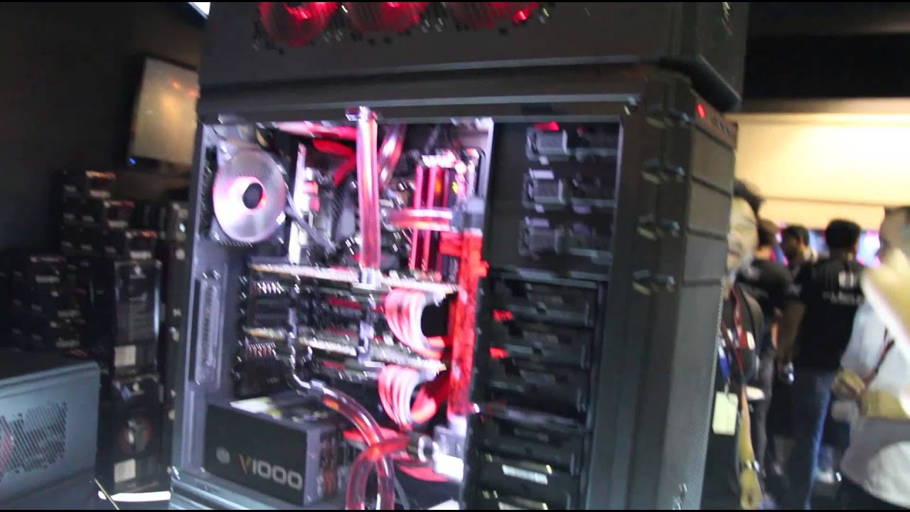 PAX Prime 2013 - Cooler Master shows off new HAF Stacker cases