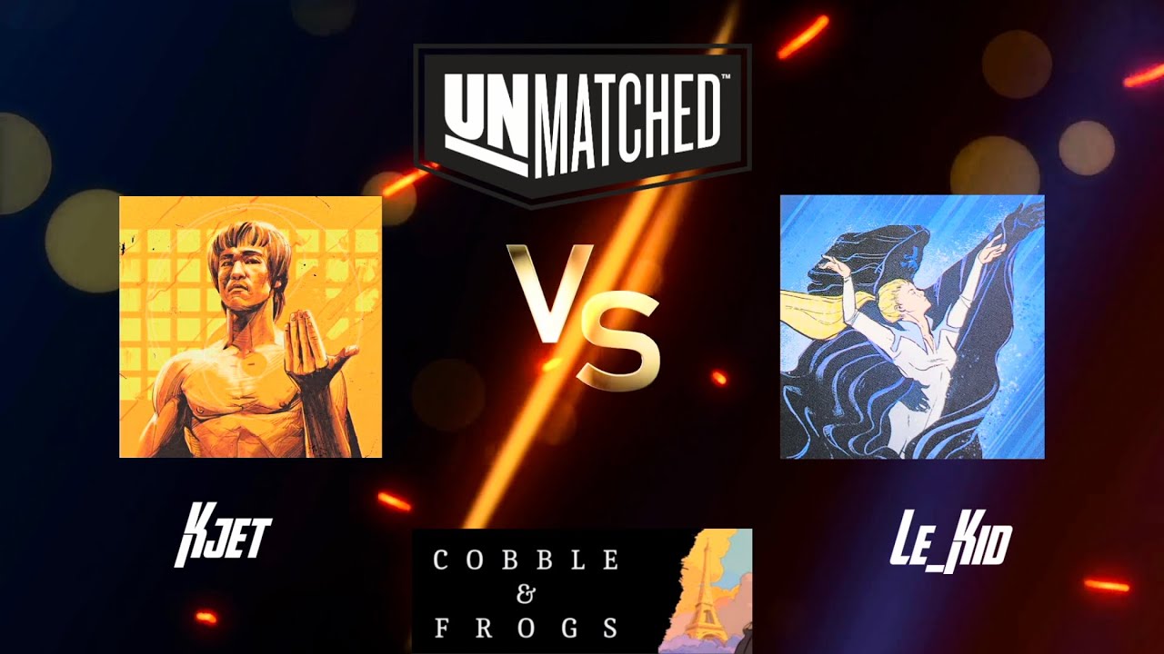 Bruce Lee vs Cloak and Dagger (Kjet vs Le_Kid) | Unmatched - Cobble & Frogs