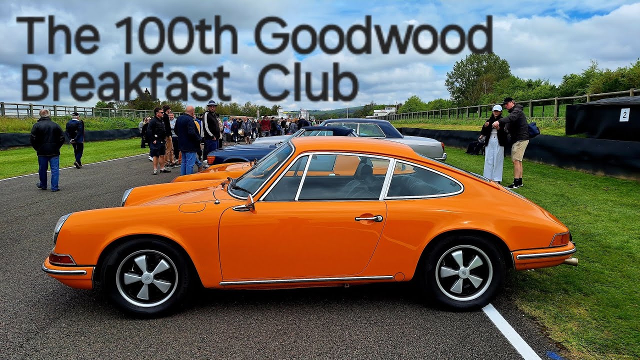 My first ever visit to Goodwood for the 100th Breakfast Club in the MGTF....WOW!