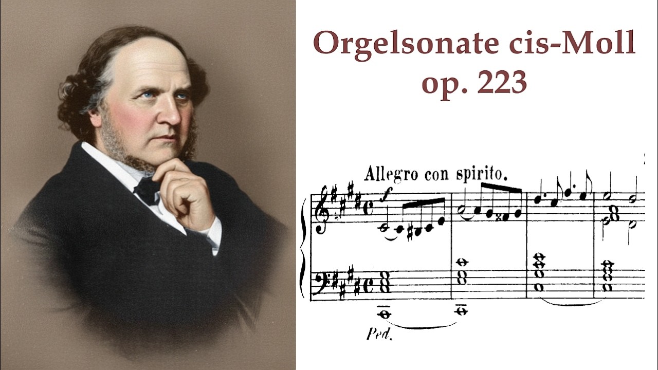 WILHELM VOLCKMAR (1812–1887): Orgelsonate cis-Moll op. 223 (1870)