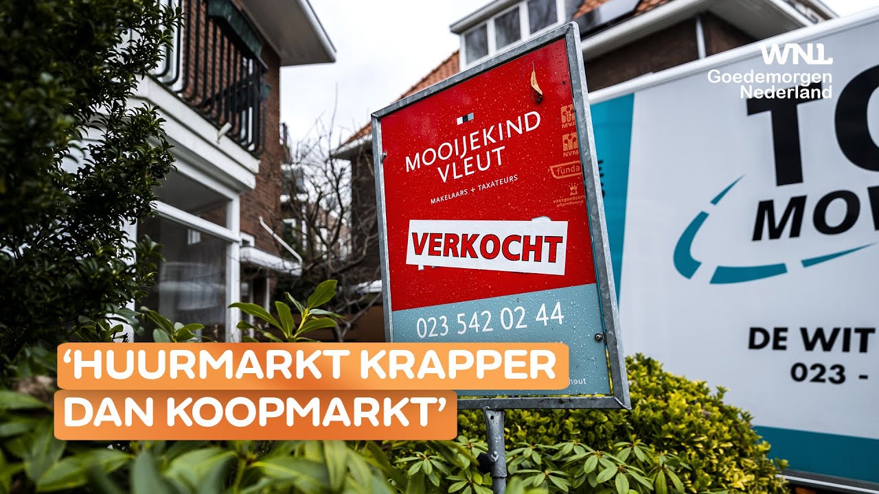 Zeer krappe huurmarkt duwt steeds meer starters naar koopwoning