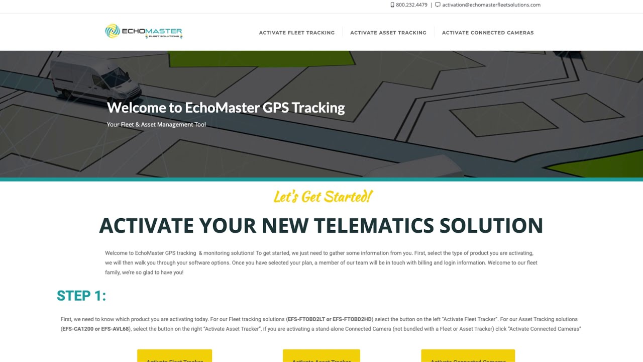 How to Activate your EchoMaster Fleet Solutions GPS Tracking Device