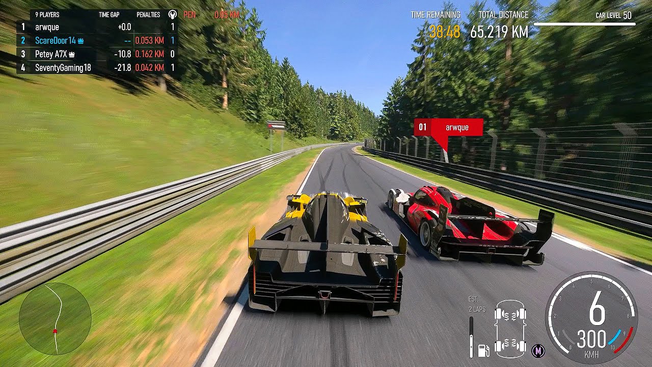 Intense Battle for Victory on The Nordschleife Until The Last Minute (Forza Motorsport)