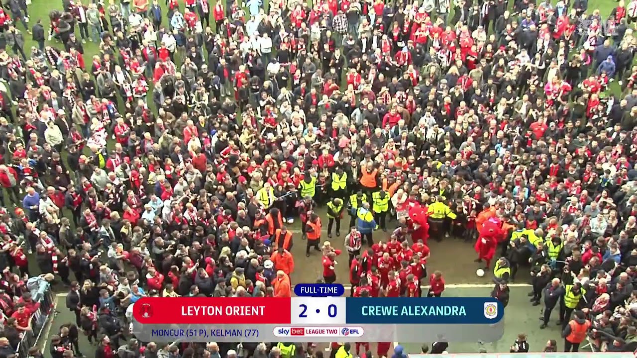 Leyton Orient crowned League Two CHAMPIONS | LIVE