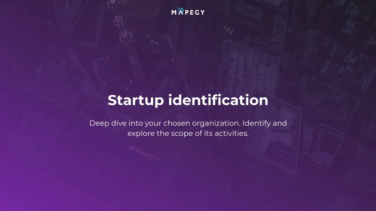 Data-driven Startup Identification & Analysis: Discover the Most Promising Startups | MAPEGY