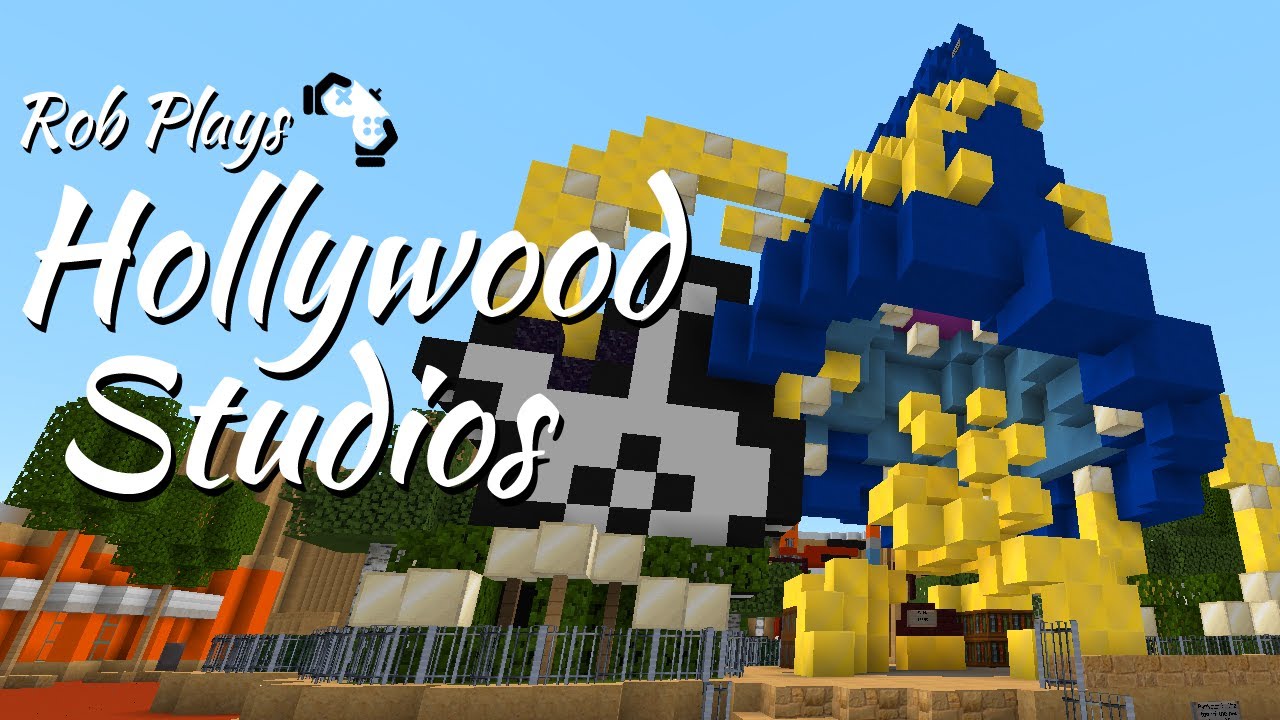 Minecraft Disney World — Роб проводит экскурсию по голливудским студиям! [MCMagic.us]