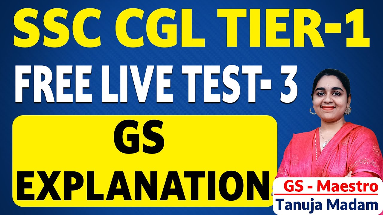 THURSDAY THUNDER ALL INDIA LIVE TEST-3 GS EXPLANATION | BY  THANUJA MADAM| EVERESTCOAHING POINT
