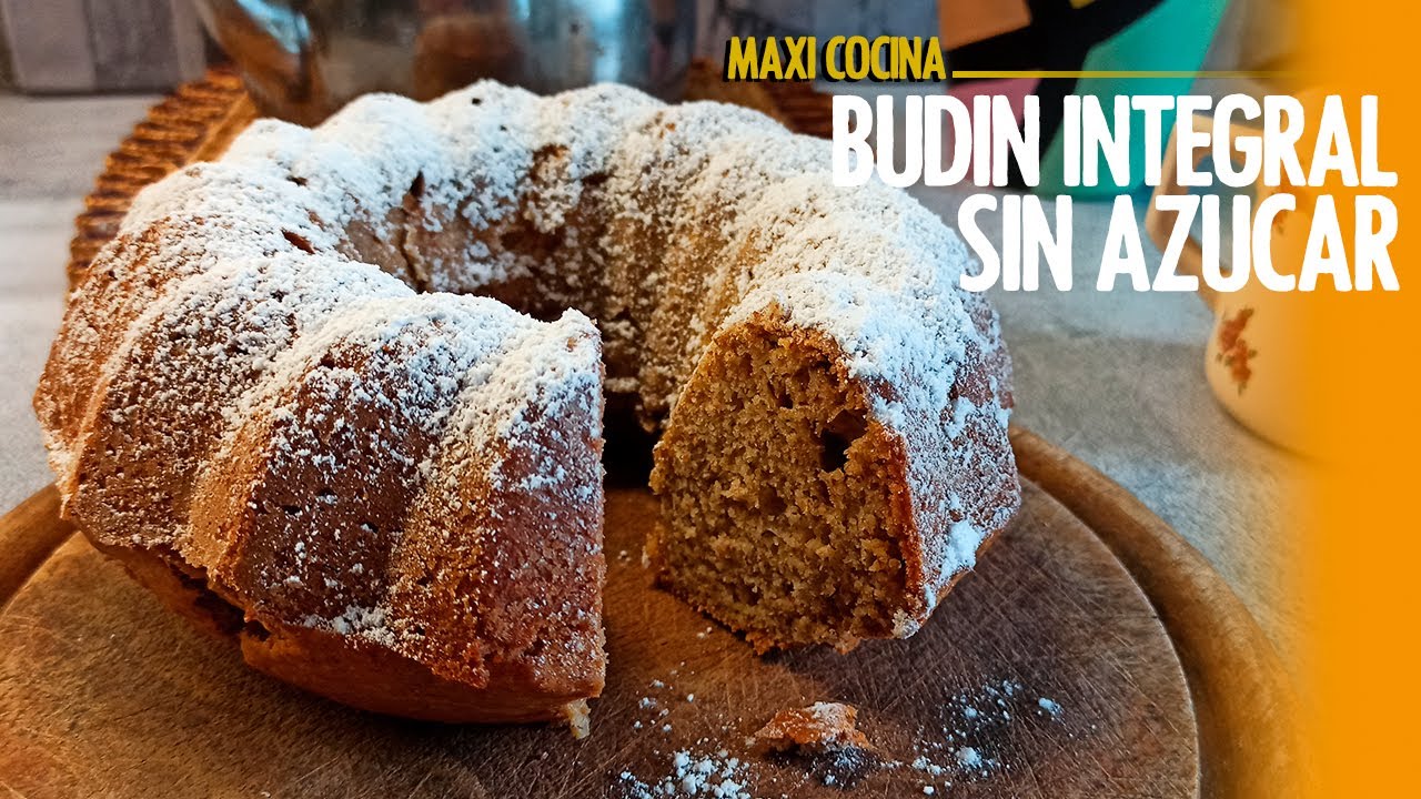 Budin INTEGRAL de banana // SIN azucar, SIN manteca