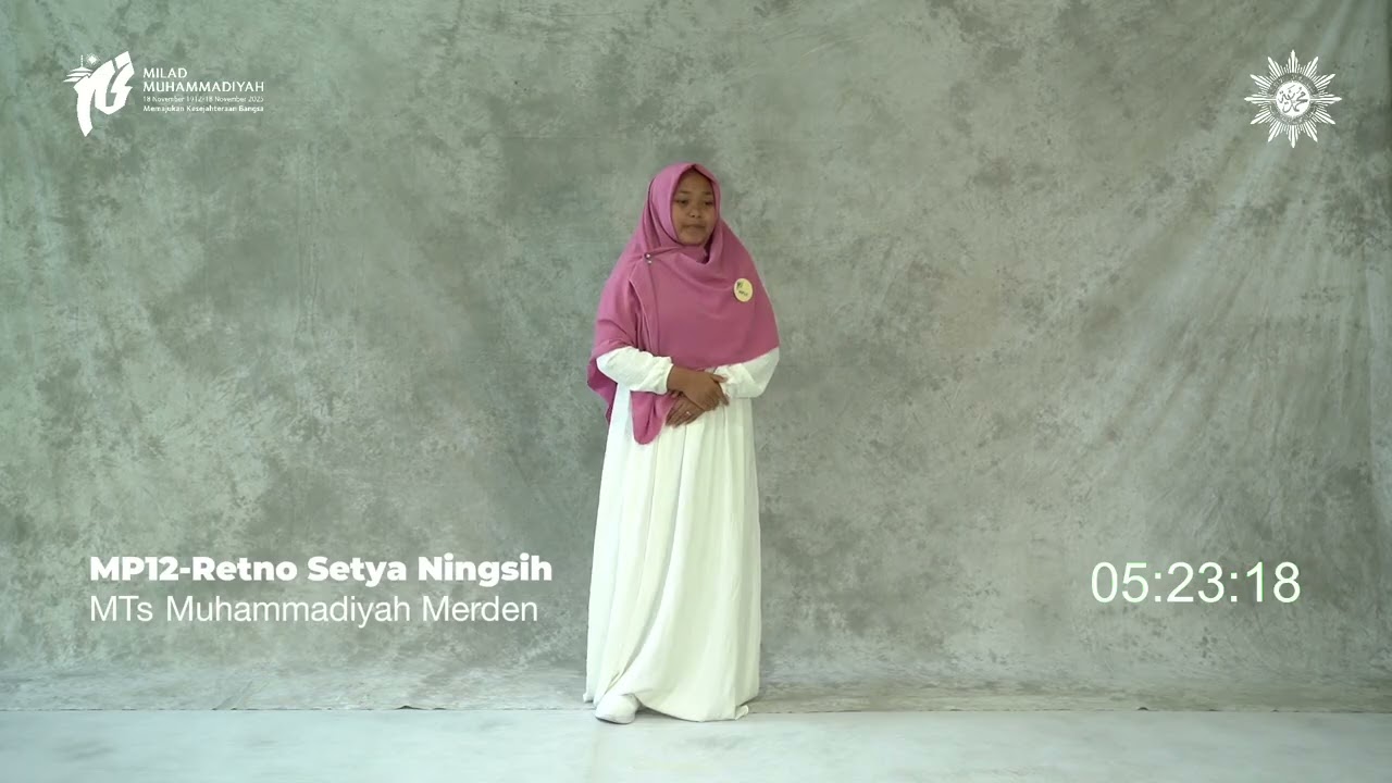 Milad 113 Muhammadiyah | MP12 Retno Setya Ningsih - MTs Muhammadiyah Merden