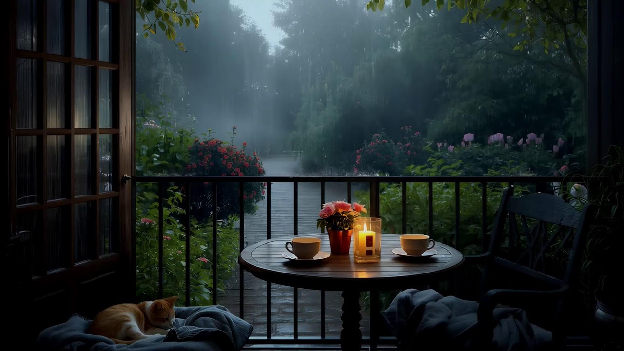Gentle Rain & Soft Piano Music for Deep Sleep | Relax, Heal & Unwind