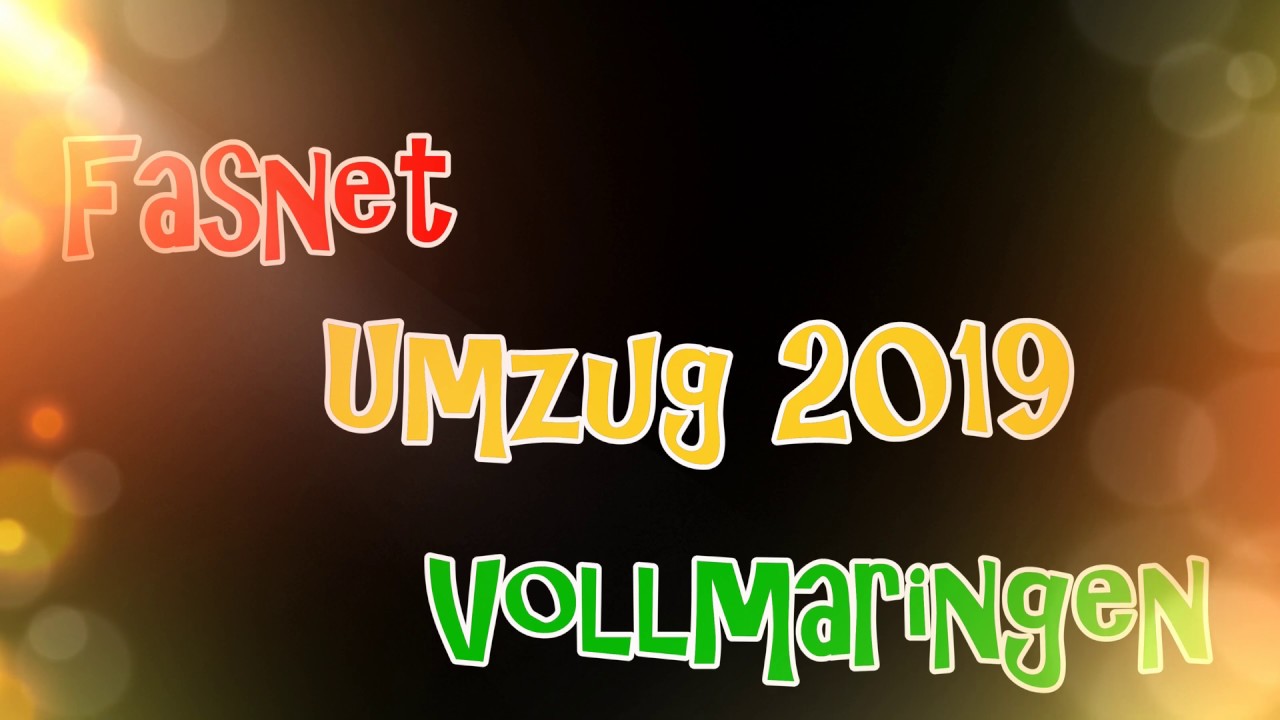 Fasnet Umzug 2019 in Vollmaringen