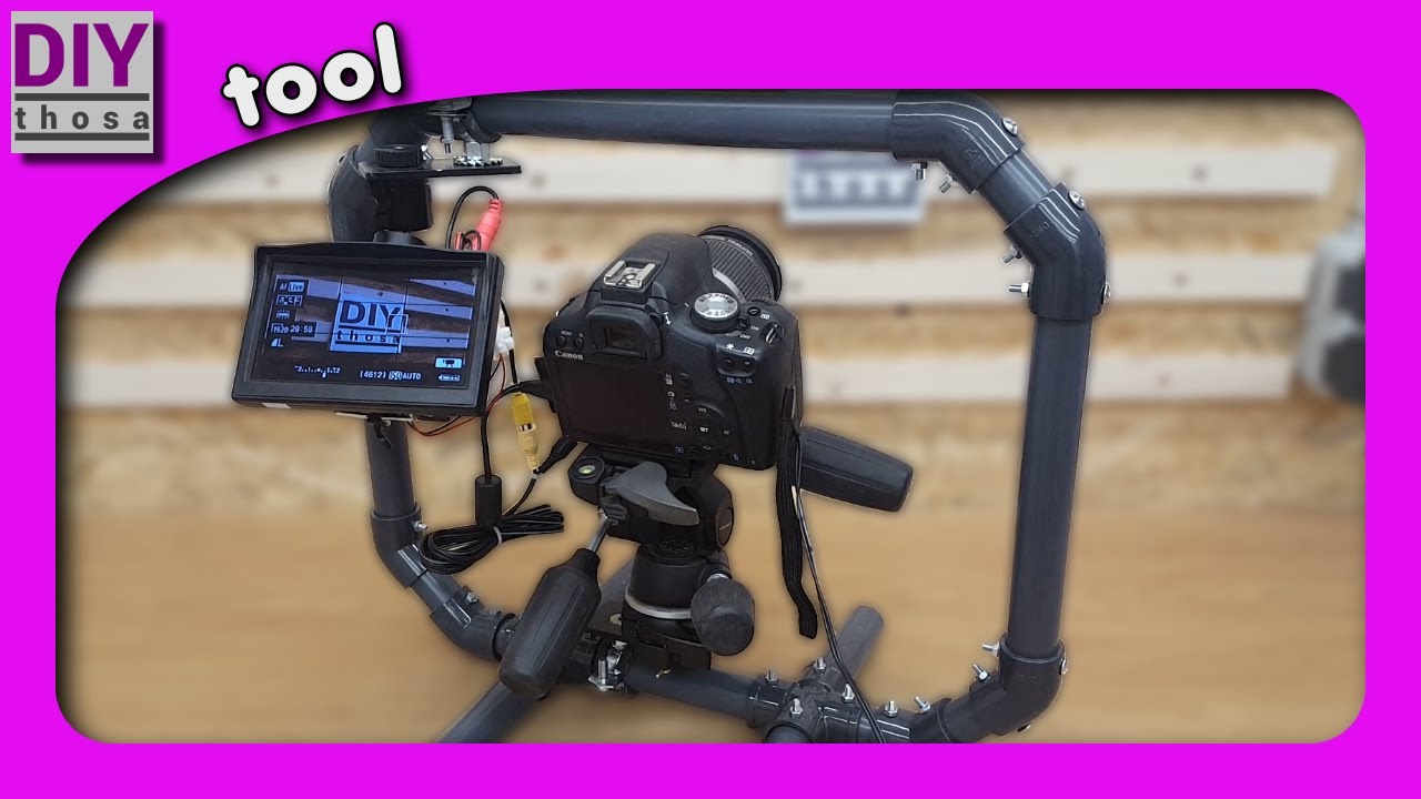 DIY Camera Stabilizer - Camera Holder - Kamera Halter / Stabilisierer