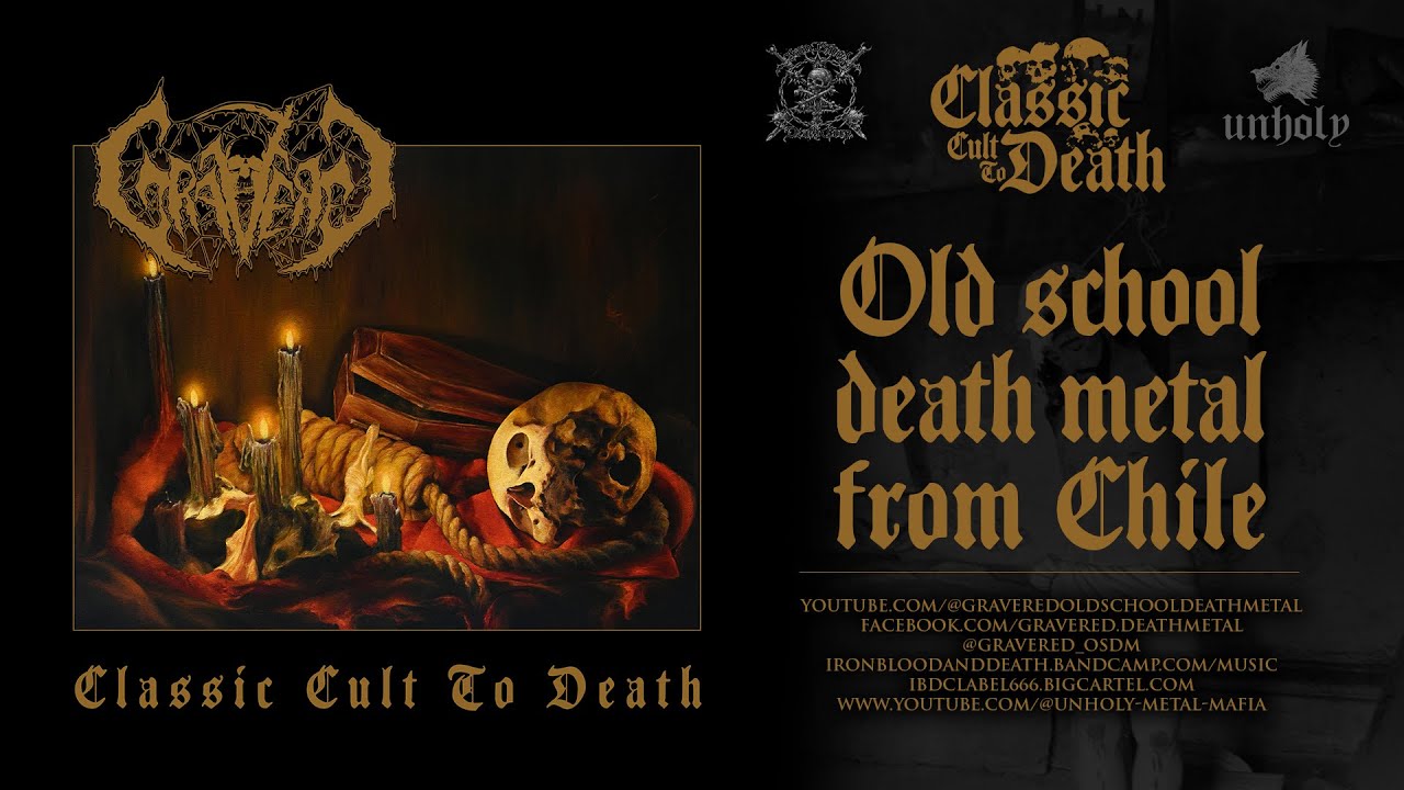 GRAVERED - Classic Cult to Death (Full Album 2025)