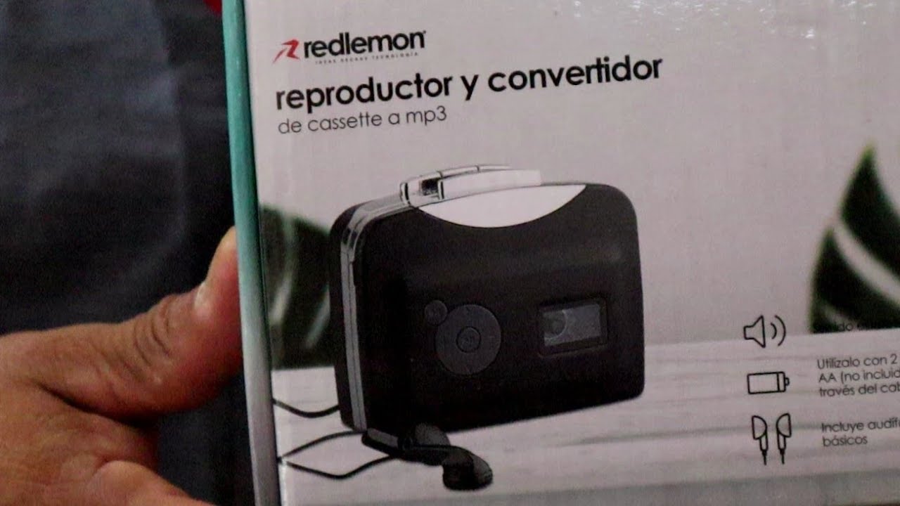 Cassette a MP3 || Reproductor Convertidor Redlemon (Video casual)