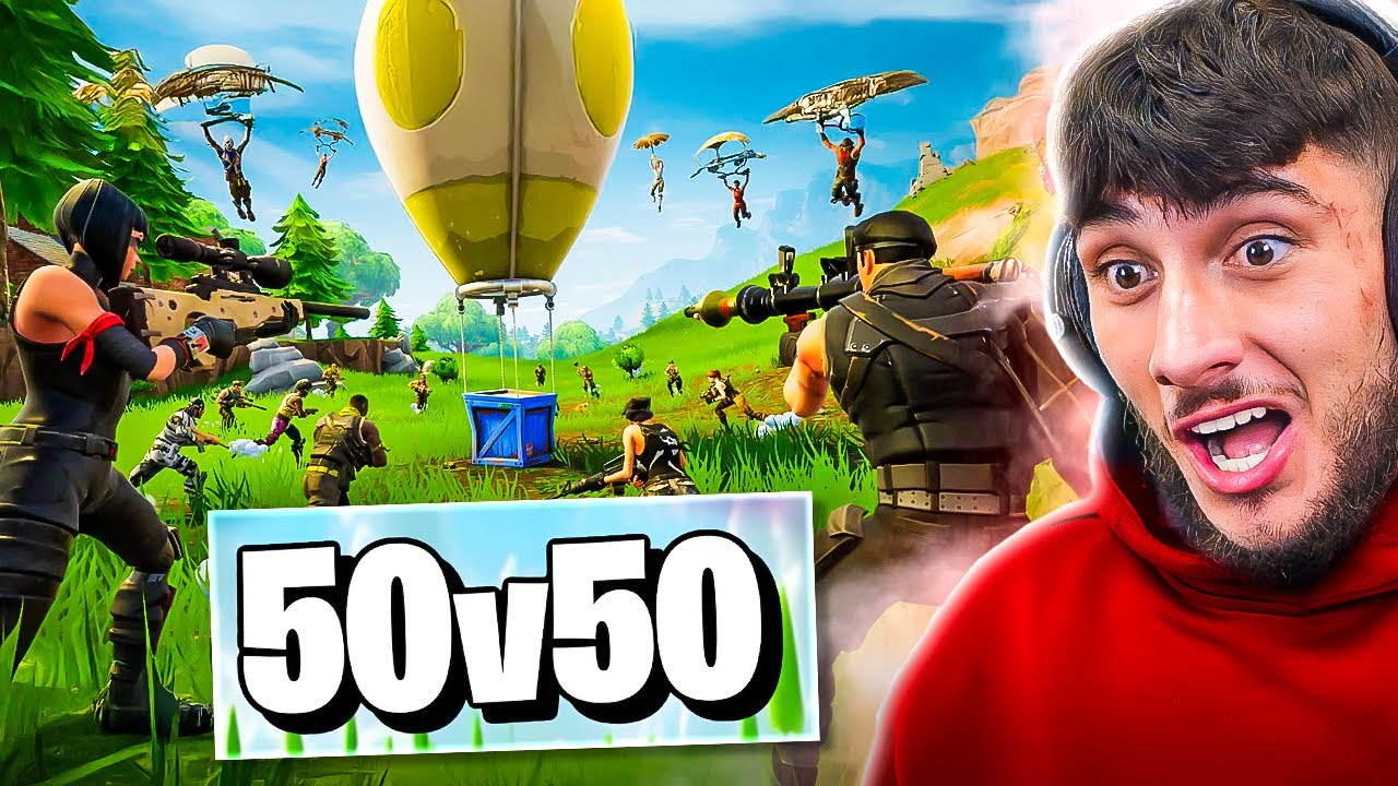50V50 возвращается в Fortnite!