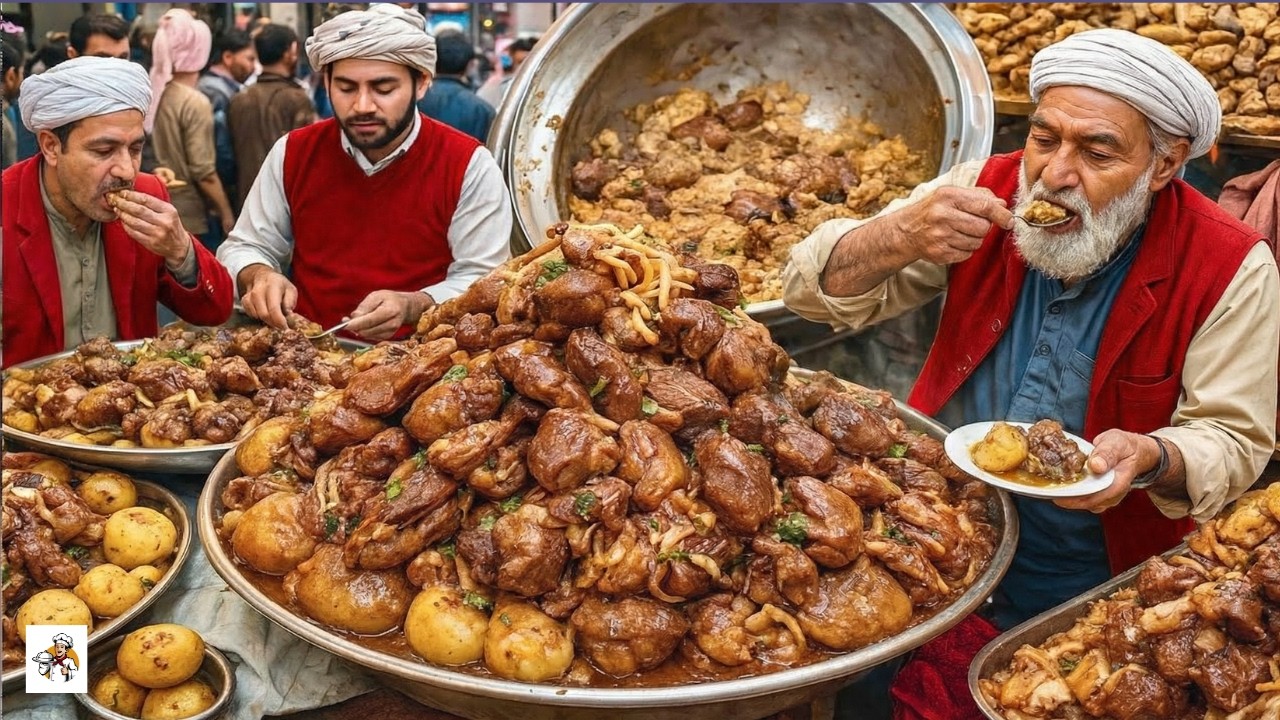 Afghanistan most cheap street food biryani | Roasted chicken | street food