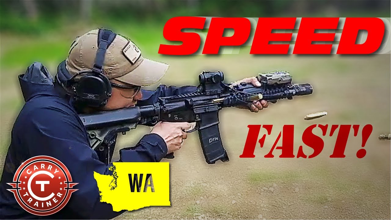 Скоростная стрельба с Milspec Mojo (быстрый пистолет и винтовка AR PewPew) | Шелтон, Вашингтон