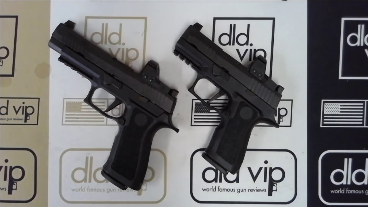 DLD VIP - SIG Sauer P320 X-Full + X-Compact Comparison Video