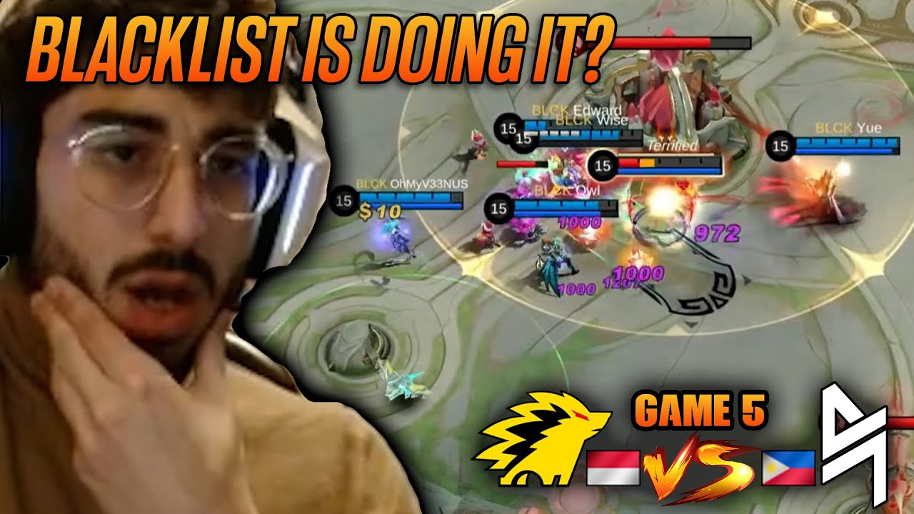 Blacklist Comeback? | BLK vs ONIC ID GAME 5 | Mobile Legends