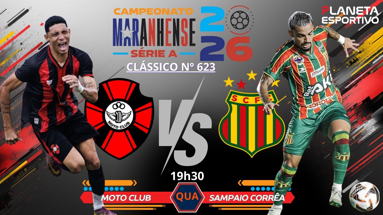 AO VIVO MOTO CLUB X SAMPAIO CORRÊA | CAMPEONATO MARANHENSE 4ª RODADA - 21/01/2026
