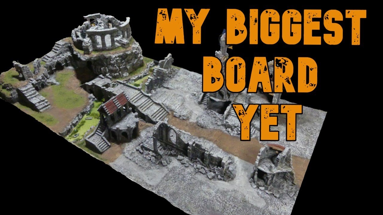 Making My First Full Size Wargaming Board