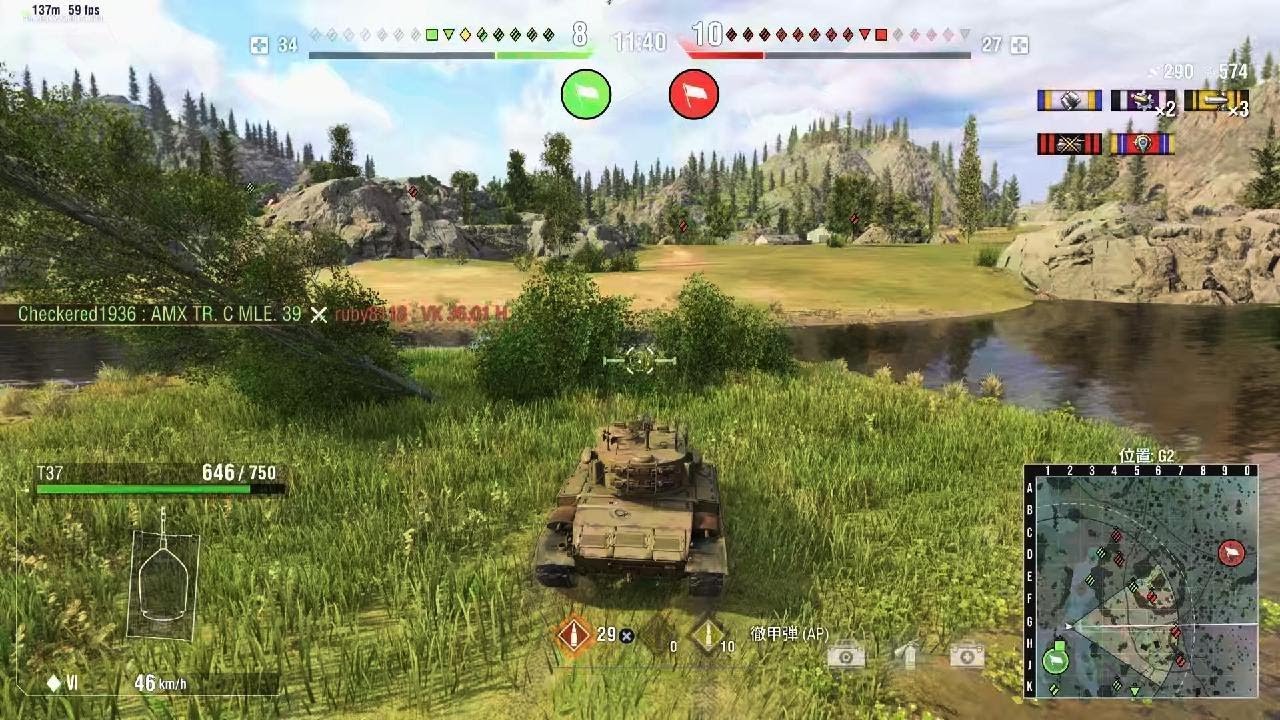 WoT成長記録　4週間目　ティア6　軽戦車