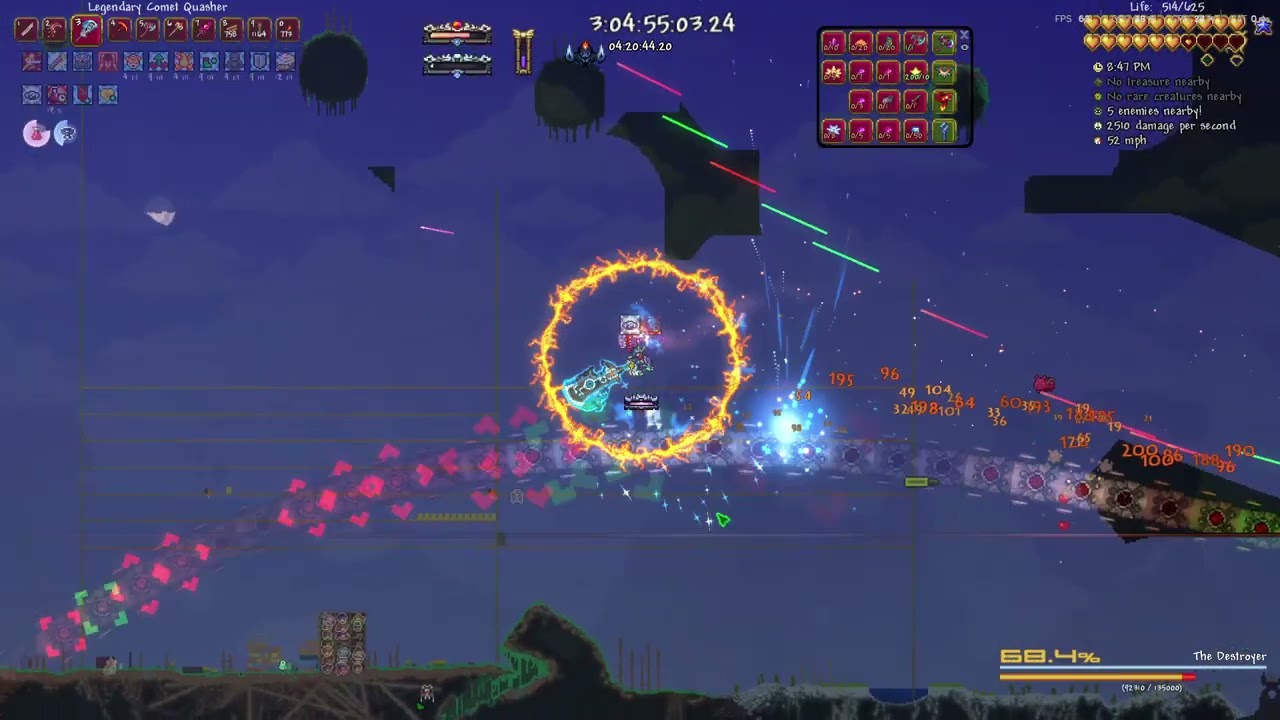 True Melee VS Destroyer (Calamity 2.1.1)