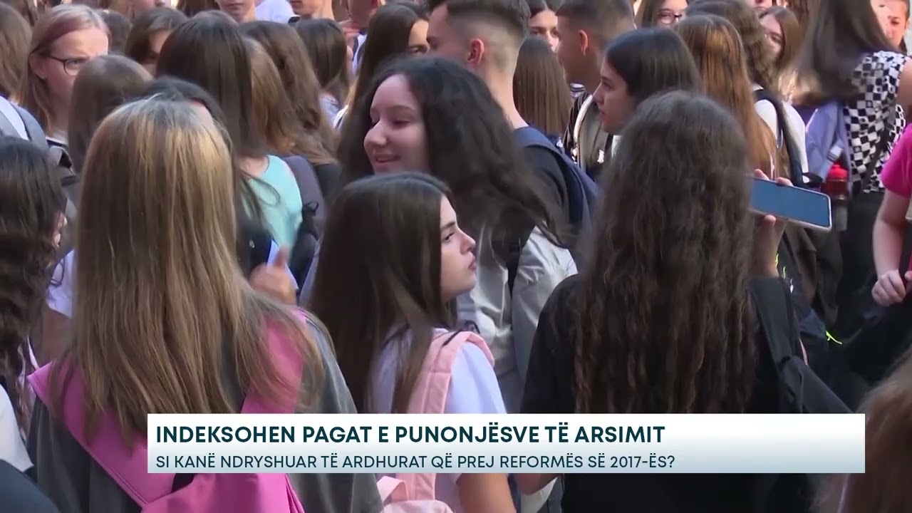 Indeksohen pagat e punonjësve të arsimit/ Si kanë ndryshuar të ardhurat që prej reformës së 2017-ës?