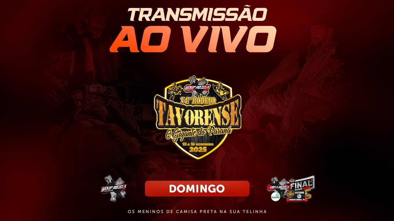 JOAQUIM T&Aacute;VORA-PR 2025 | DOMINGO (AO VIVO)