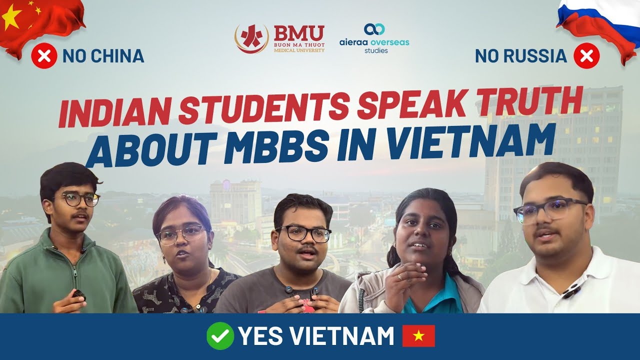Why Indian Students Choose MBBS in Vietnam 🇻🇳  over China/Russia (BMTU Student Testimonials)