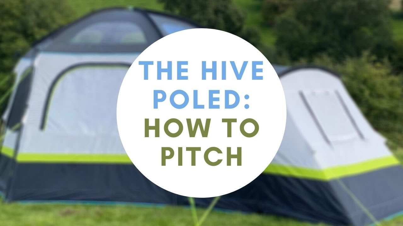 The OLPRO Hive Poled Campervan Awning- How To Pitch