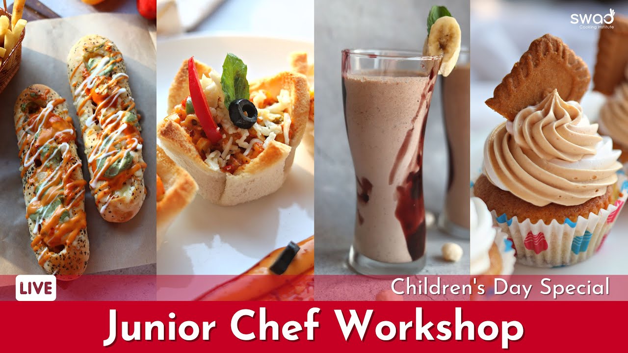 Free Children’s Day Workshop | Junior Chef | Kids Special Recipe | Easy & Quick Recipe for children