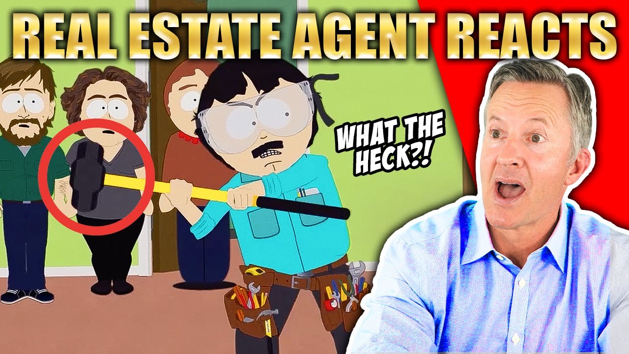 Real Estate Agent Reacts to FUNNY South Park Real Estate Scenes!