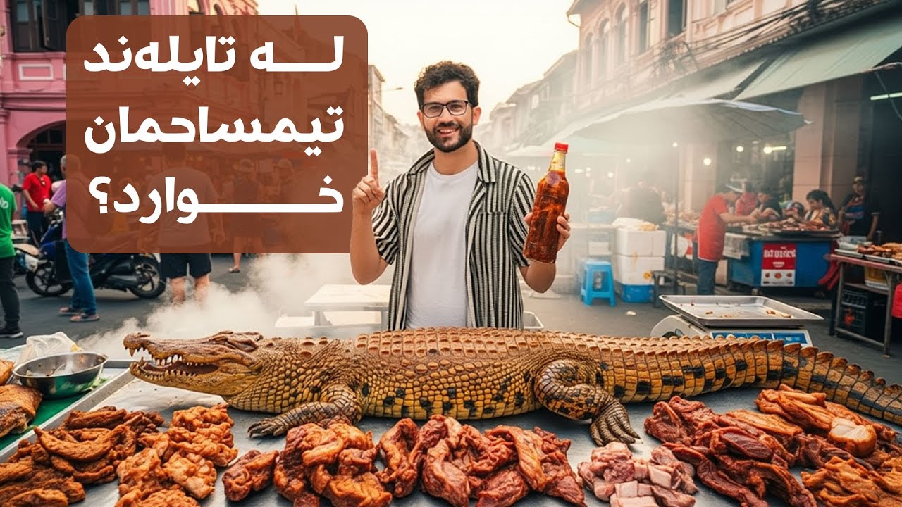 ڤڵۆگی تایلەند.. چەندمان سەرفکرد و تیمساح خواردن! #1