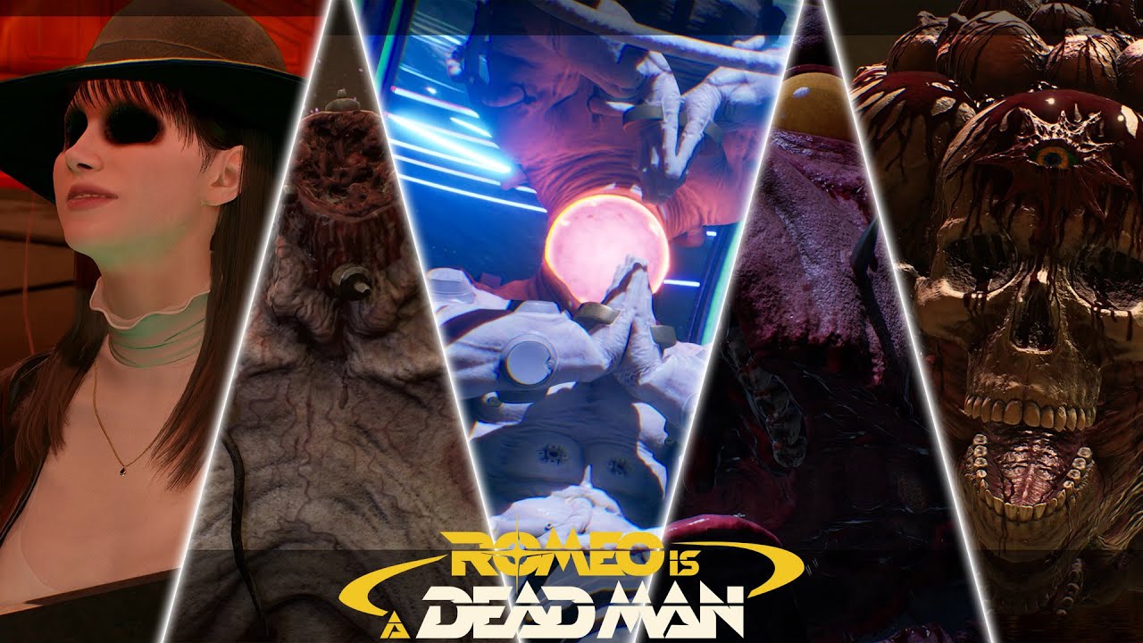 Romeo is a Dead Man - All Boss Fights & Ending