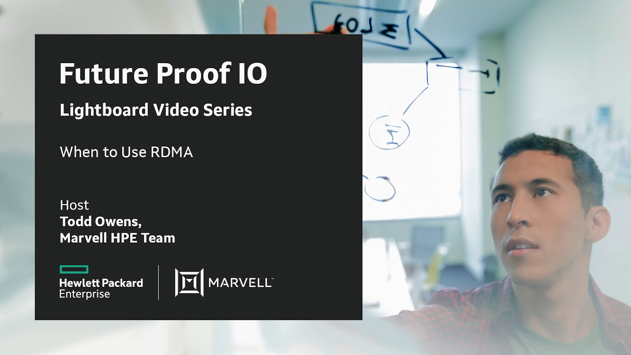 Future Proof IO – When to Use RDMA | Lightboard Session 4